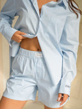Boyfriend Suit Baby Blue
