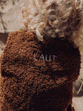 Teddy Gilet Bruin