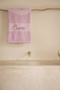 Petite Serviette De Bain Lilas