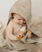 Badecape Klassisch Taupe