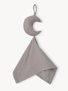 Attache tétine Mousseline Hydrophile Moon Gris