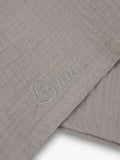 Attache tétine Mousseline Hydrophile Moon Gris