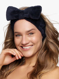 Headband Bow Navy