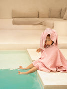 Poncho hydrophile Rose