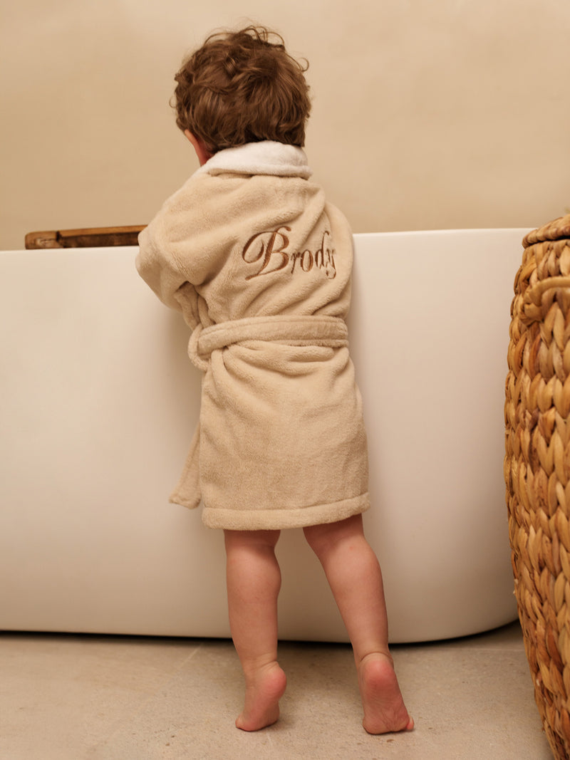 Peignoir Cream Pearl Enfants