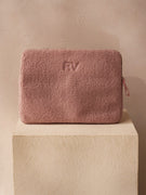 Teddy Laptop Pouch Powder Pink