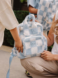 Backpack Chequered Blue