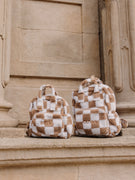 Backpack Chequered Brown