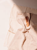 Mullwindel klein Beige