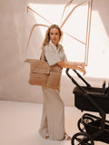 Bolsa para Pañales Teddy Beige