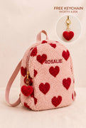 Mochila Corazones Rosa