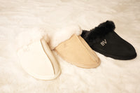 Slipper Suede Black
