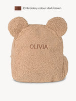 Rucksack Teddybär Beige