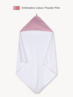 Badcape Glitzer Altrosa