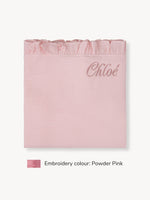 Hydrofieledoek Ruffle Light Pink