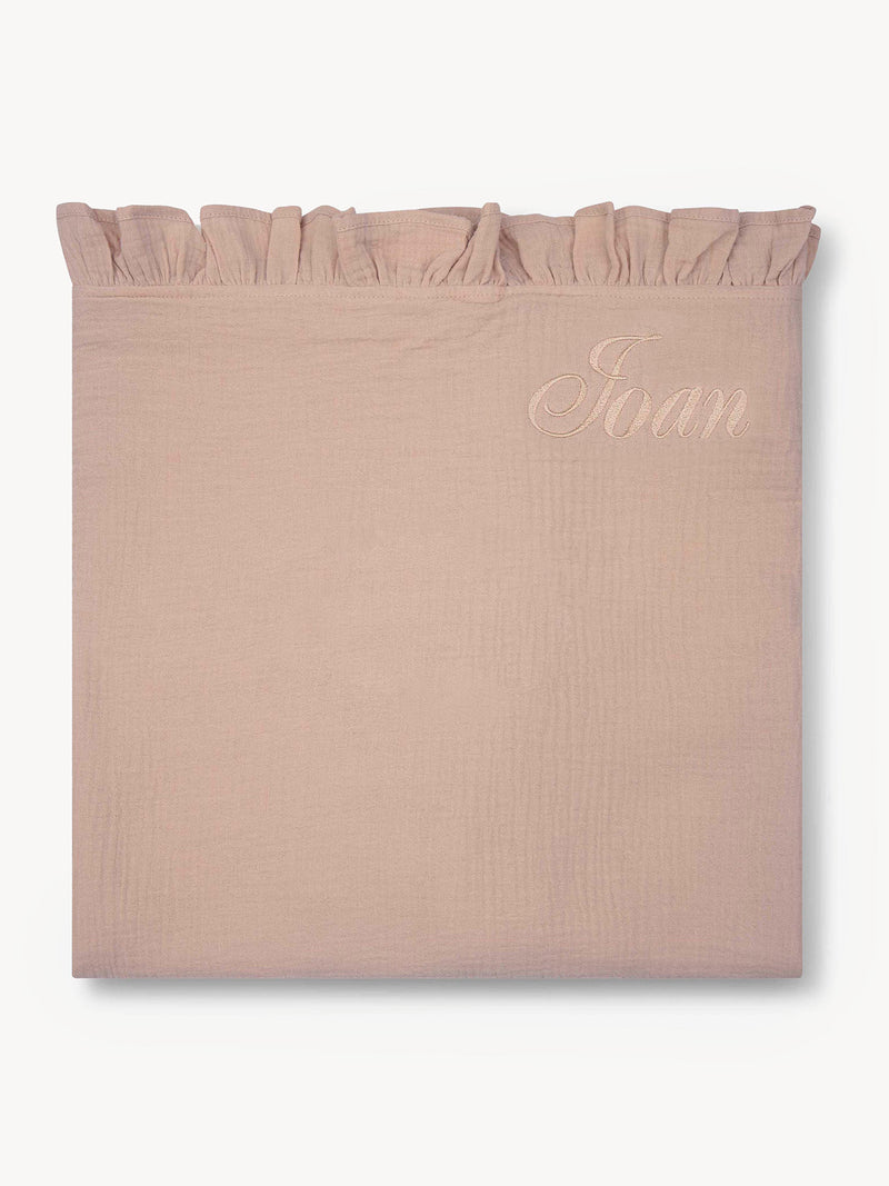 Hydrofieledoek Ruffle Mocca
