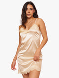 Robe De Nuit Dentelle Champagne