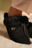 Slipper Suede Black