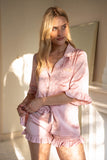 Pyjama Ruffle Vieux Rose