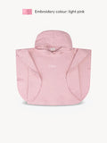 Musselin-Poncho Rosa