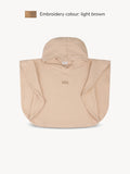 Musselin-Poncho Sand