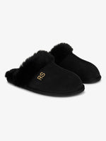 Slipper Suede Black