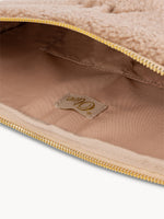 Teddy Laptop Pouch Beige