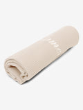 Serviette gaufrée Crème