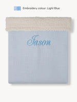 Teddy Blanket Baby Blue