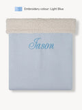 Teddy Blanket Baby Blue
