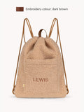 Teddy Gym Bag Beige