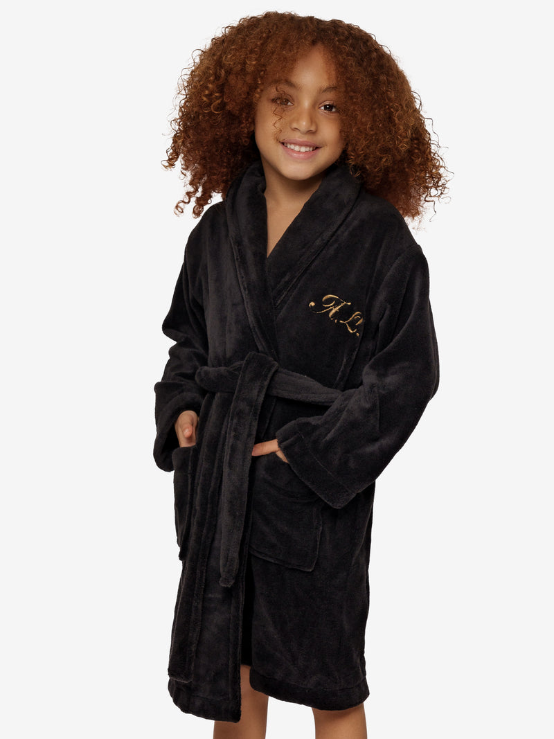 Badjas Midnight Black Kids