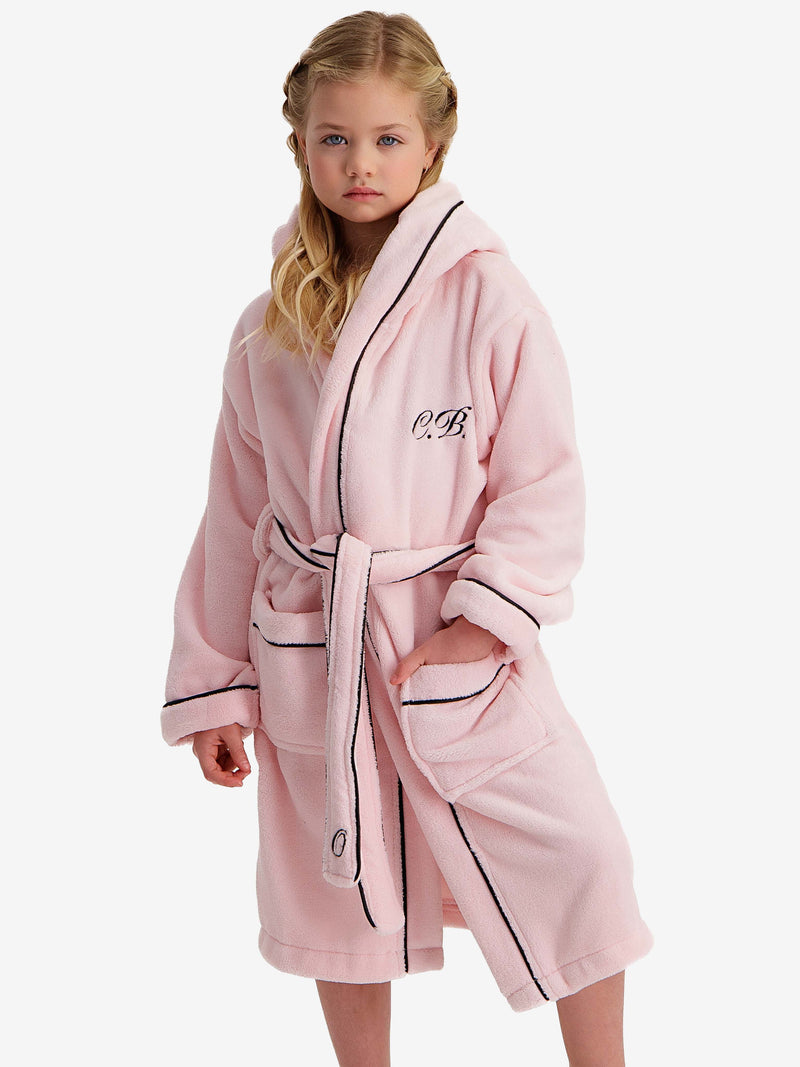 Badjas Hooded Pink Kids
