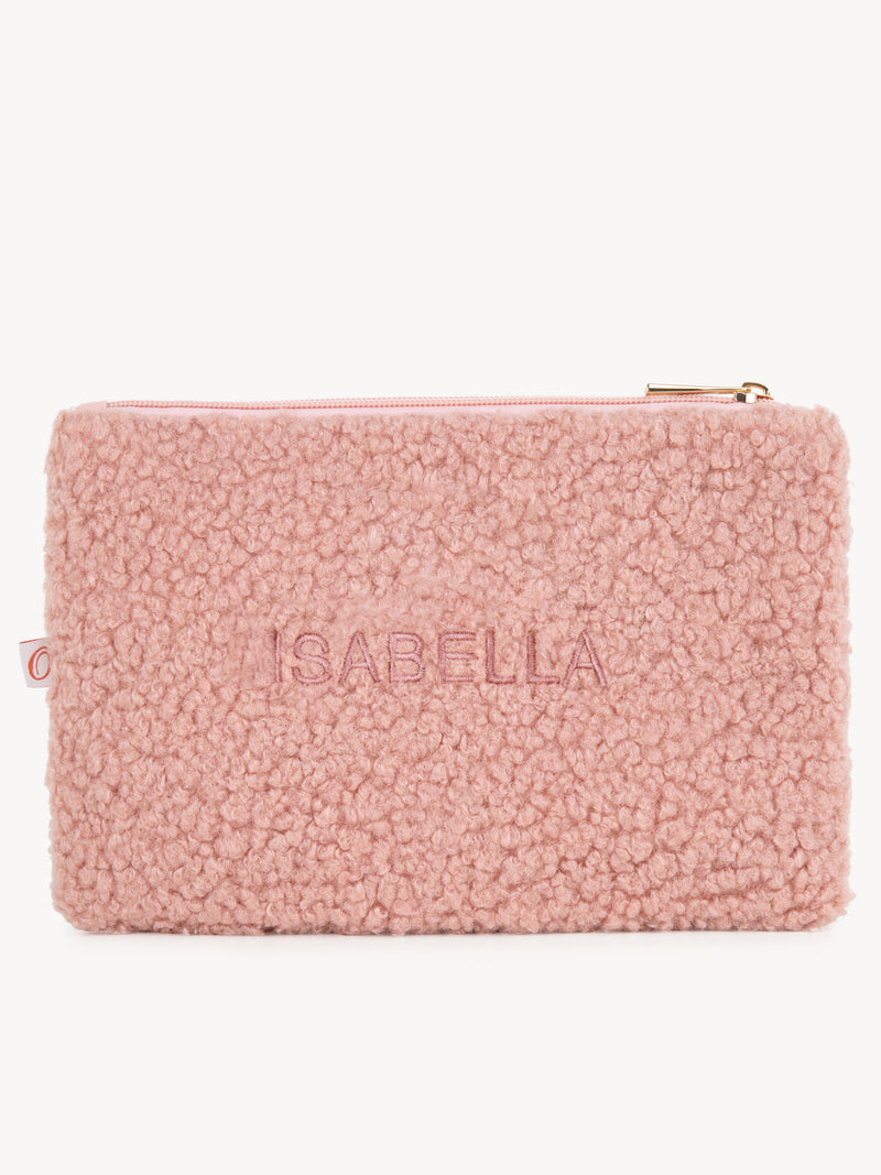 Neceser Peluche Rosa