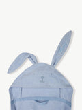 Bath Cape Rabbit Baby Blue