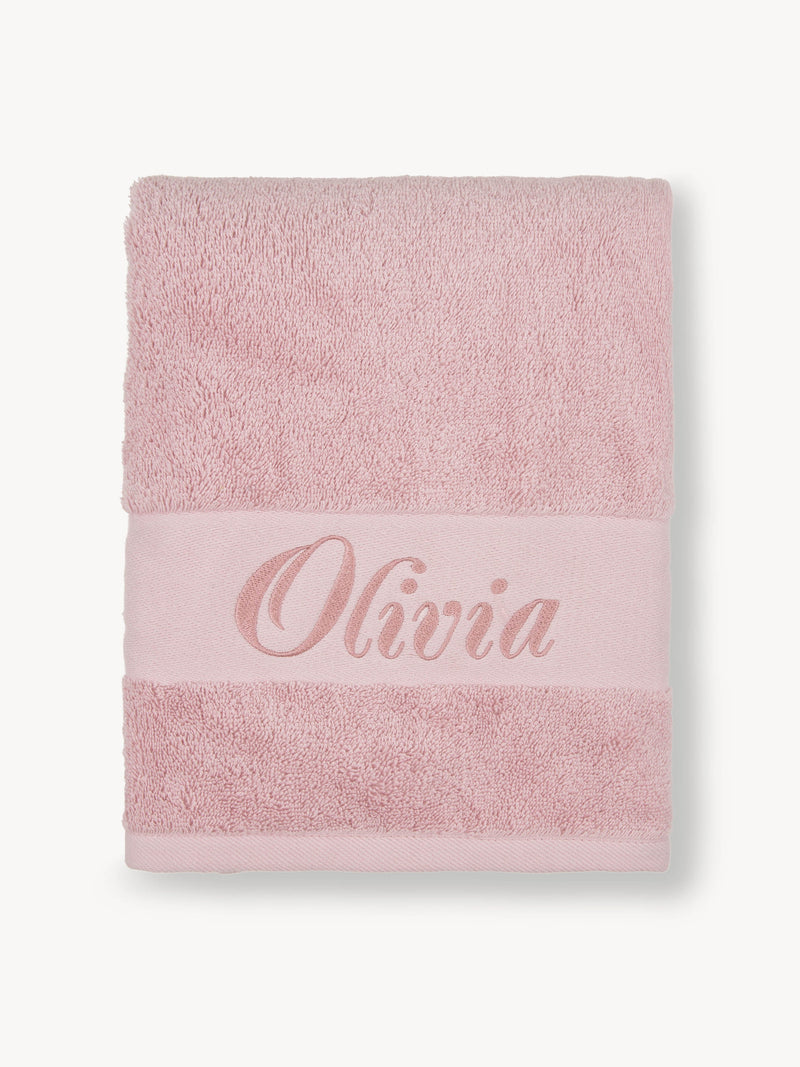 Toalla de Baño Pequeña Rosa Palo