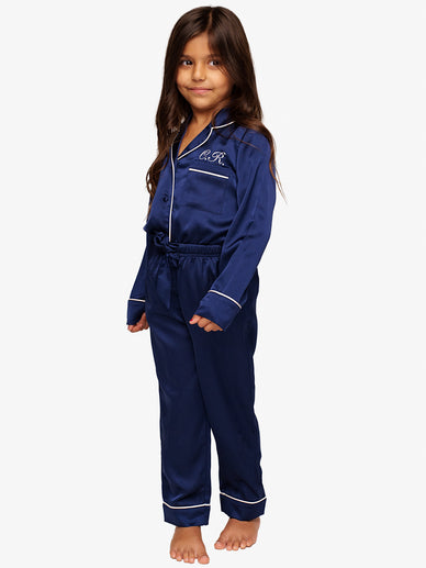 Pijama Navy Largo Niños